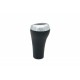 GLASS DE SCHIMBARE BMW 1 3 5 6 X1 X3 X5 Z4 25117566267 5B piele neagră/cromo 25117566267