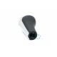 GLASS DE SCHIMBARE BMW 1 3 5 6 X1 X3 X5 Z4 25117566267 5B piele neagră/cromo 25117566267