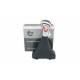 AUDI A3 A4 A5 A6 Q5 Q7 Buton de viteze 4G1713139 argintiu/negru din piele transmisie automată 4G1713139
