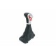 AUDI A3 A4 A5 A6 Q5 Q7 Buton de viteze 4G1713139 argintiu/negru din piele transmisie automată 4G1713139