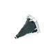 SEAT Alhambra VW Sharan Tiguan 5N0711113 6B Maneta schimbătorului de viteze negru/cromo 5N0711113