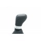 Mâner de schimbare a vitezelor cu MICHAEL BMW 1 (E81, E87, E82, E88) 25118037304 6B piele negru/argintiu mat 25118037304