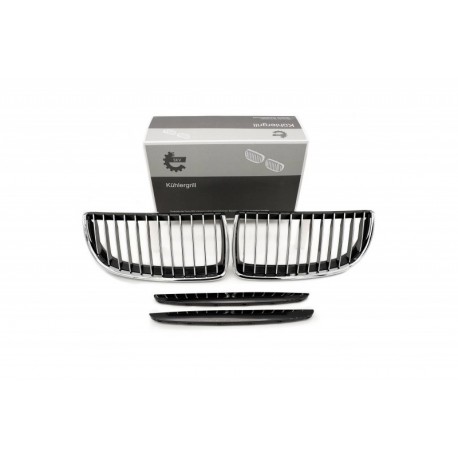 Acoperișul motorului ATTRACTOR cu o singură lamelă crom negru BMW 3 E90 51712151895