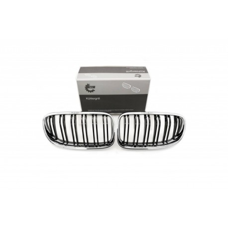 Acoperiș motor ATTRACTOR dublu lamă negru crom BMW 3 E92 Facelift Coupe 51137254969