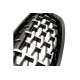 Acoperiș motor ATTRACTOR diamant negru lucios, argintiu BMW 3 F30 51137255411