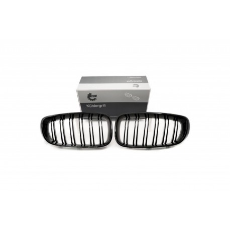 ATRACȚIE CAPAC MOTOR STICLĂ ALBASTRĂ DUBLĂ NEGRU BMW 3 F34 51712410146