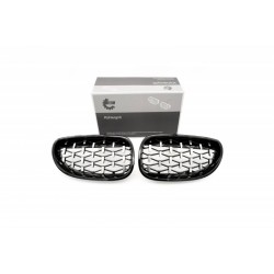 ATTRACTOR CAPOT MOTOR diamant negru lucios, argintiu BMW 5 E60 51712155447