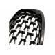 Acoperiș motor ATTRACTOR diamant negru lucios, argintiu BMW 5 F10 51137261356