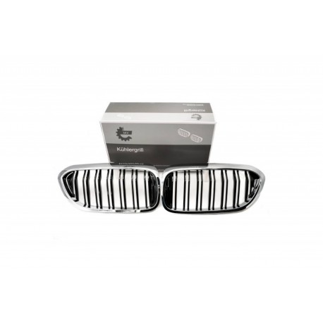 Acoperiș motor ATTRACTOR dublu lamă negru crom BMW 5 G30 51712430993