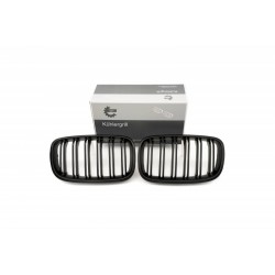 Plăcuță de atracție pentru capacul motorului, cu două lamele, negru mat BMW X5 E70 51712150246
