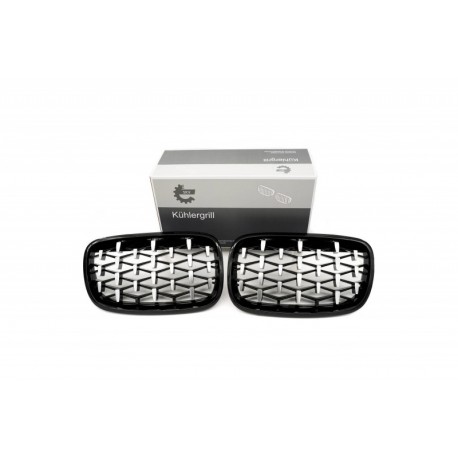 ATTRACTOR CAPOT MOTOR diamant negru lucios, argintiu BMW X5 E70 51712150246