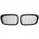 BMW 5 E39 1996.01-2003 capac fals negru mat (set de 2 buc)