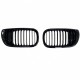 BMW 3 E46 2001.10- placă de atragere, negru lucios (set de 2) tuning Sedan/Combi dreapta/stânga