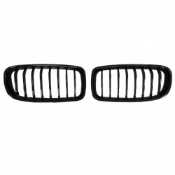 BMW 3 F30/31/34/35 2012.01- Grilă față negru lucios (set de 2 buc.) SPORT
