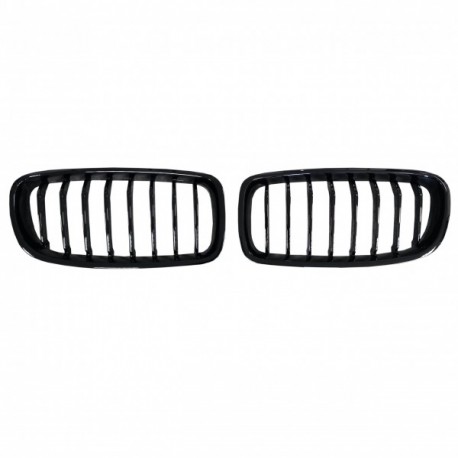 BMW 3 F30/31/34/35 2012.01- Grilă față negru lucios (set de 2 buc.) SPORT