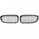 BMW 5 F10 2009.12-2017 capac fals negru lucios (set de 2 buc)