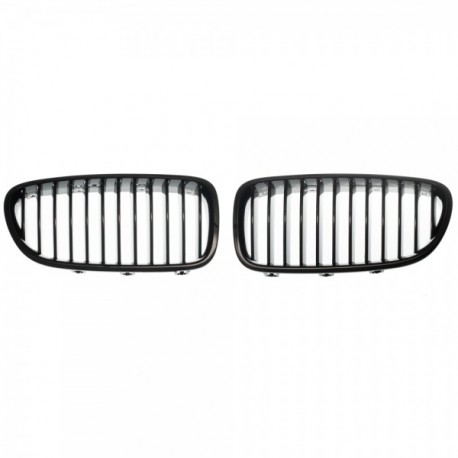BMW 5 F10 2009.12-2017 capac fals negru lucios (set de 2 buc)