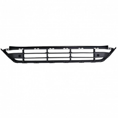 Volvo XC90 2015- grilă radiator bara de protecție cu găuri pentru parktronik, negru