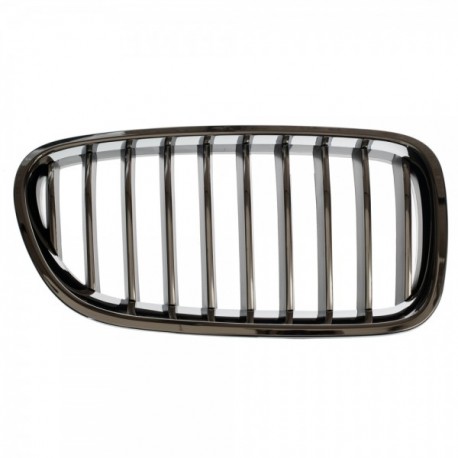 BMW 5 (F10/F11) 2013-2017 Grilă față LCI, cromată, partea dreaptă