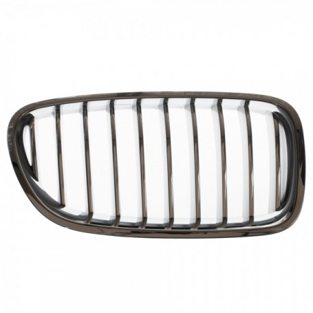 BMW 5 (F10/F11) 2013-2017 Grila frontală LCI argintie dreapta