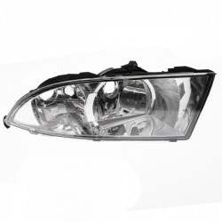 Skoda Fabia 2010-2015 halogen cu lumină de zi L (cadru argintiu)