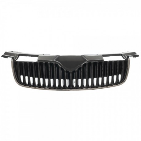 Skoda Fabia 2007-2010 grilă frontală cu bandă cromată