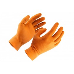 GRIPPAZ NITRILE Gloves-SIZES: L GRIPPAZ NITRILE Gloves-SIZES: L/GRIPPAZ NITRILE FISHSCALE 240mm 6mil 50pcs/BOX-SIZE: L