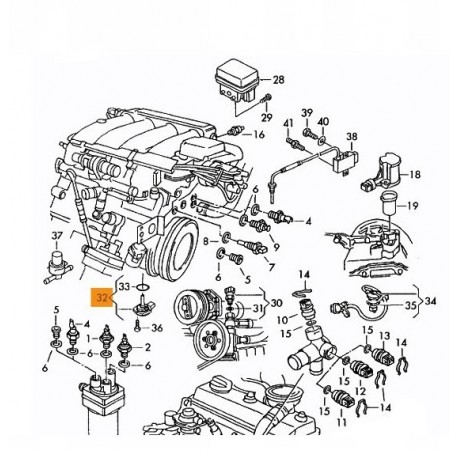 Senzor nivel ulei AUDI A2, A3, A4, A6, A8, Allroad, TT,FORD Galaxy,SEAT Alhambra, Arosa, Cordoba, Ibiza, Leon, Toledo,SKODA