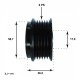 Sistem roata libera, generator FORD C-MAX, FIESTA, FOCUS, GALAXY, MONDEO, S-MAX, TOURNEO, TRANSIT. 5M5Q10344AA
