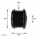 Sistem roata libera, generator CITROEN, FIAT, LANCIA, PEUGEOT, VOLVO. 77363468