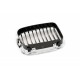 ATRACTOR CAPOT MOTOR carcasă cromată cu o singură bandă, dungi negre BMW 3 E46 51138208490