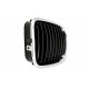 ATRACTOR CAPOT MOTOR carcasă cromată cu o singură bandă, dungi negre BMW 3 E46 51138208490