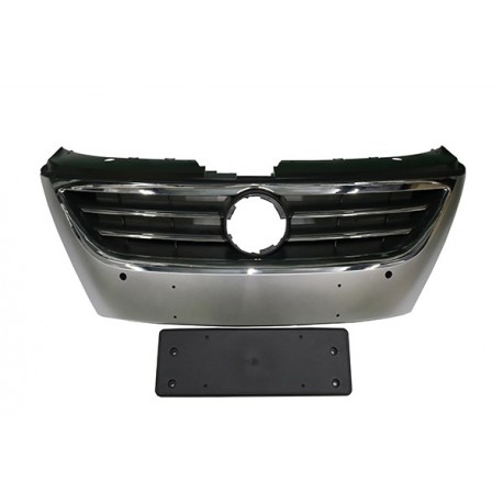 GRILĂ FRONTALĂ VW PASSAT CC 09-12 CROMATĂ+PARKTRONIC 3C8853651Q