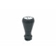 Buton schimbător de viteze PEUGEOT 206 406 605 2403AP 5B crom negru cifre 2403AP