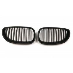 BMW 5 E60 2003.07 - Grilă față, negru mat (set de 2)