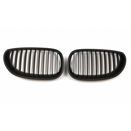 BMW 5 E60 2003.07 - Grilă față, negru mat (set de 2)