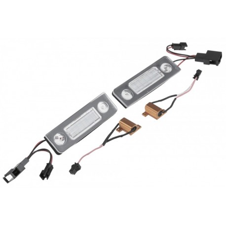 LĂMPI LED ILUMINARE NUMĂR ÎNMATRICULARE ŠKODA OCTAVIA II, ROOMSTER, ROOMSTER PRAKTIK 2004-2015 1Z0943021B