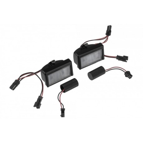 LAMPI LED ILUMINARE PLĂCUȚĂ DE ÎNMATRICULARE MERCEDES M (W164) 2005-2011 /PENTRU VEHICULE CU ROATĂ DE REZERVĂ PE HAYON/