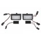 LAMPI LED ILUMINARE PLĂCUȚĂ DE ÎNMATRICULARE MERCEDES M (W164) 2005-2011 /PENTRU VEHICULE CU ROATĂ DE REZERVĂ PE HAYON/