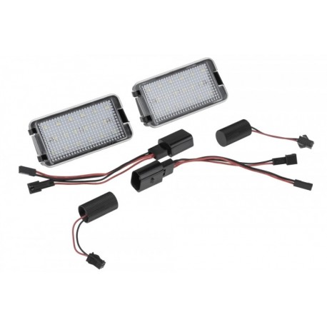 LAMPI LED ILUMINARE NUMĂR DE ÎNMATRICULARE SEAT IBIZA 99-10, AROSA 97-04, LEON 00-06, ALTEA 04-15, CORDOBA 99-09, 5P0943021