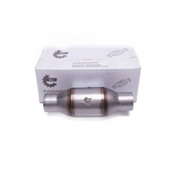 UNIVERSAL CATALYZER 63,5 mm - cu inserție metalică - Euro 4 - 2400 cmc