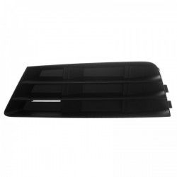 Audi A4 (B9) 2016-2019 inserție bară de protecție neagră stânga 8W0807681B