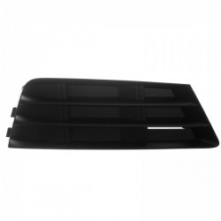 Audi A4 (B9) 2016-2019 inserție bară de protecție neagră dreapta 8W0807682B
