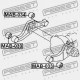 BUCȘĂ DE AMORTIZARE A DIFERENȚIALULUI MITSUBISHI PAJERO/MONTEROLONG V90 2006.08- G.EXP MR374574