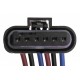 Fascicul de cabluri conector lampă spate MINI F55/F56/F57 -03.2018 63217361305