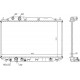 RADIATOR MOTOR AT HONDA CIVIC VII 1.4I 16V 05 19010RRH901