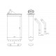 RADIATOR INCĂLZIRE OPEL OMEGA 2.0-2.5TD 94 90487635
