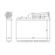 ÎNCĂLZITOR BMW E34 1.8-4.0 2.5TD 88-97 64 11 1 384 325