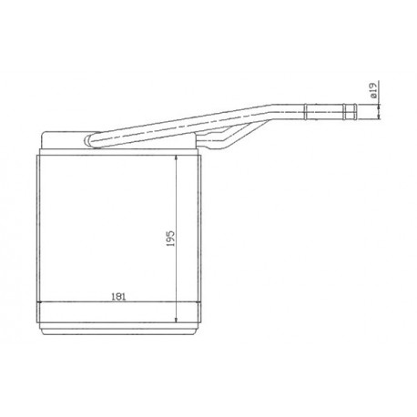 ÎNCĂLZITOR FORD FOCUS TOATE 98-05 1062254