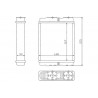 RADIATOR AEROTERMĂ MITSUBISHI COLT LANCER SPACE WAGON, NISSAN SERENA 92 271407F001